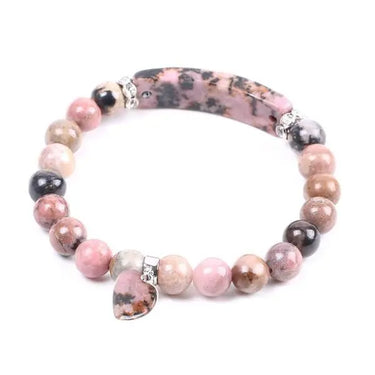 The Healing Heart Rhodonite Bracelet-Your Soul Place